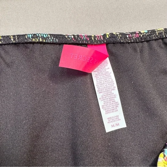 Victoria’s Secret neon paisley triangle bikini set, S/M. - Picture 3 of 6